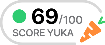 Score Yuka : 69/100