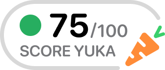 Score Yuka : 75/100