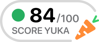 Score Yuka : 84/100
